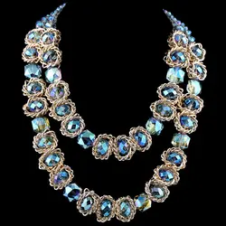 Mikemaycall crystal beads jewelry set wholesale af