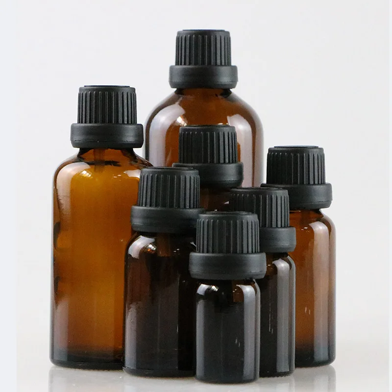 

10 ml 15 ml 20 ml 30 ml 50 ml 100 ml amber small essential oil packing bottle