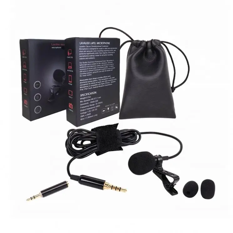 

GAM-141S Headsets Lapel Lavalier Microphone Cordless Microphone 1 Receiver 2 Tranmitters With Great Price, Black