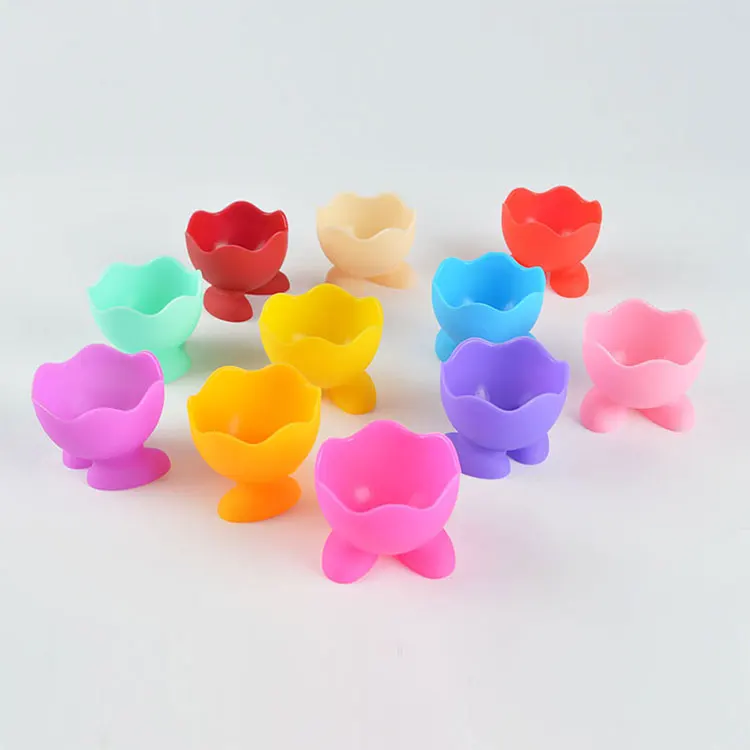 

1-25-7 silicone makeup blending sponge holder, Multi colors