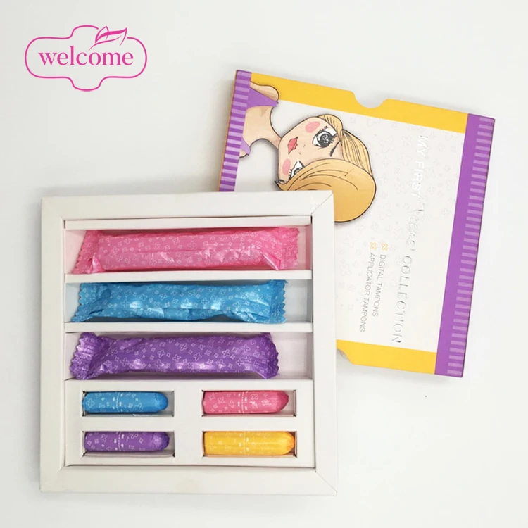 

100% Certified organic cotton with and without applicator tampons