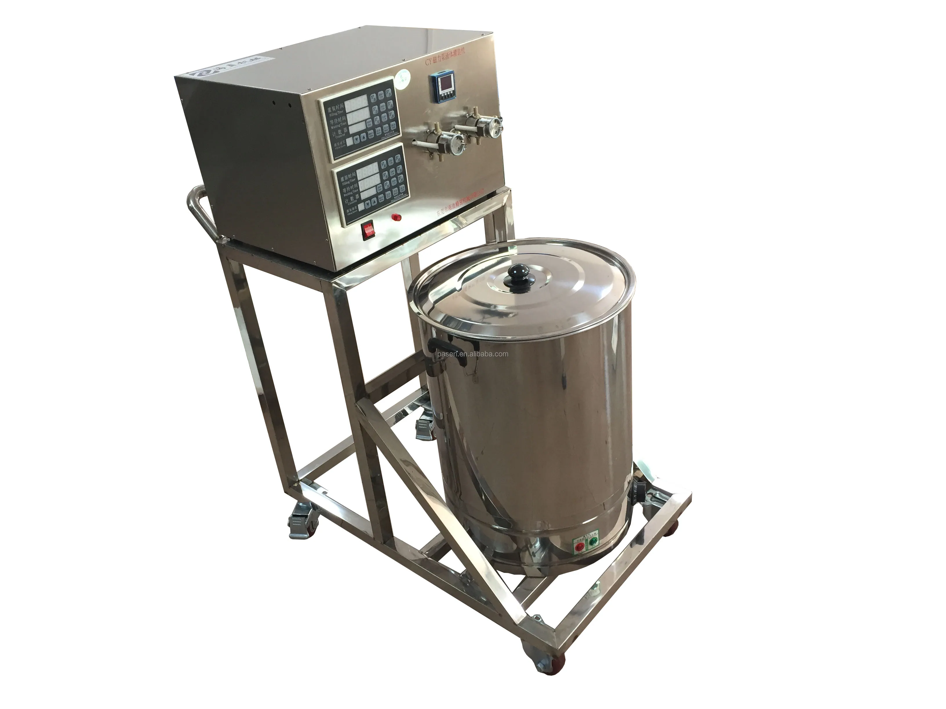 Candle Filling Machine Movable Wax Melting Scented Candle Semi Auto