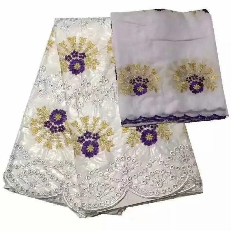 

best price african beaded swiss bazin lace fabric free shipping