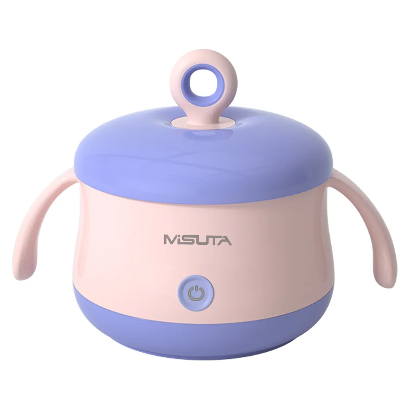 

Stainless Steel Baby Tableware Thermostatic Bowls USB Intelligent Constant Temperature Bowl, Purple,blue,pink,cyan