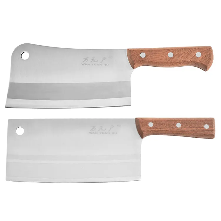 

Professional 7'' Stainless Steel Boning Chopper Knife butcher knives Meat Cleaver With Wooden Handle