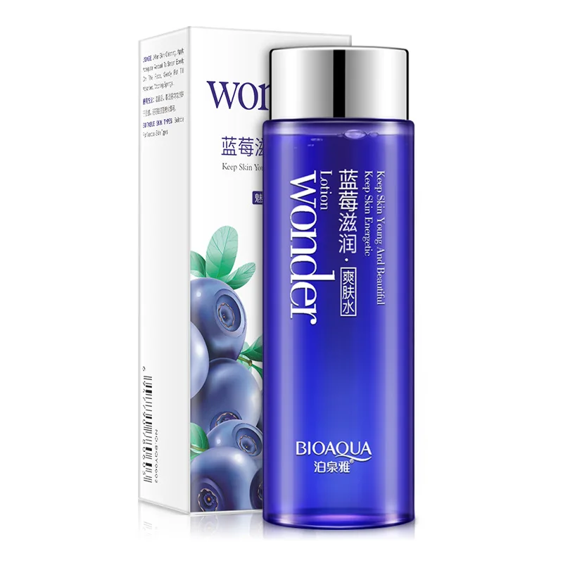 

private label BIOAQUA Best Improve moisture balance blueberry face toner for face