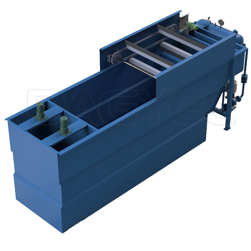 Combined Dissolved Air Flotation Clarifying Coagulant Tank Daf Water
