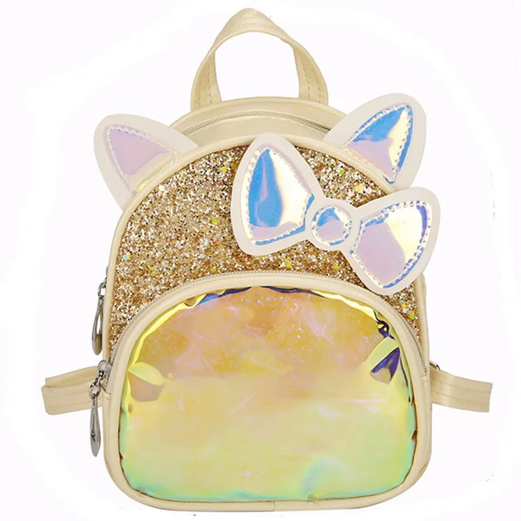 

2020 New kids girl cute sequin cartoon girls backpack school bag wholesale RTS