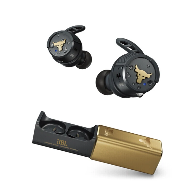 

Ua Flash Earhook Blue tooths Earphone Sports Tws Earbuds Ipx6 Waterproof Wireless Headphone Project Rock