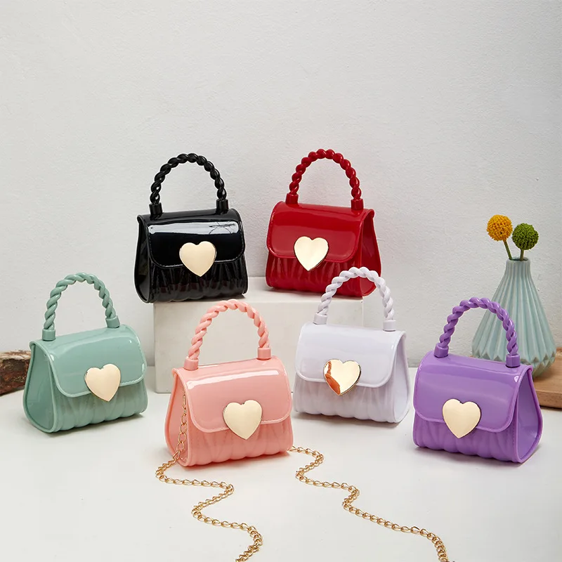 

Love Women's Handbag Mini Shoulder Crossbody lovely Jelly Bag