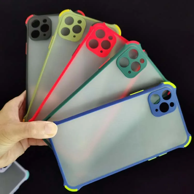 

High Quality Custom Shockproof Colorful Key Airbag Skin Feeling Matte 2in1 PC TPU Phone Cover Case For Iphone 6 6g 6s Plus 6plus