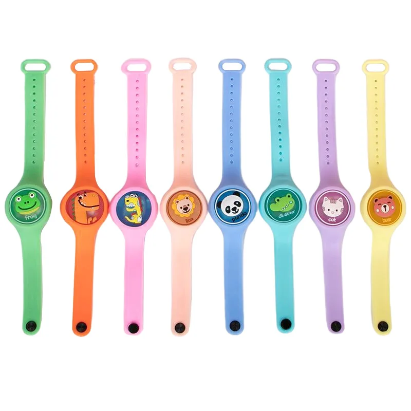 

Cartoon non-toxic child Anti-mosquito Repellent Ultrasonic Bracelet