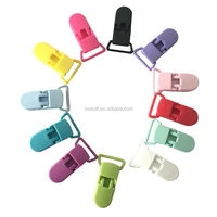 

plastic pacifier clip Wholesale Colorful Plastic Pacifier Clip For Baby Feeding