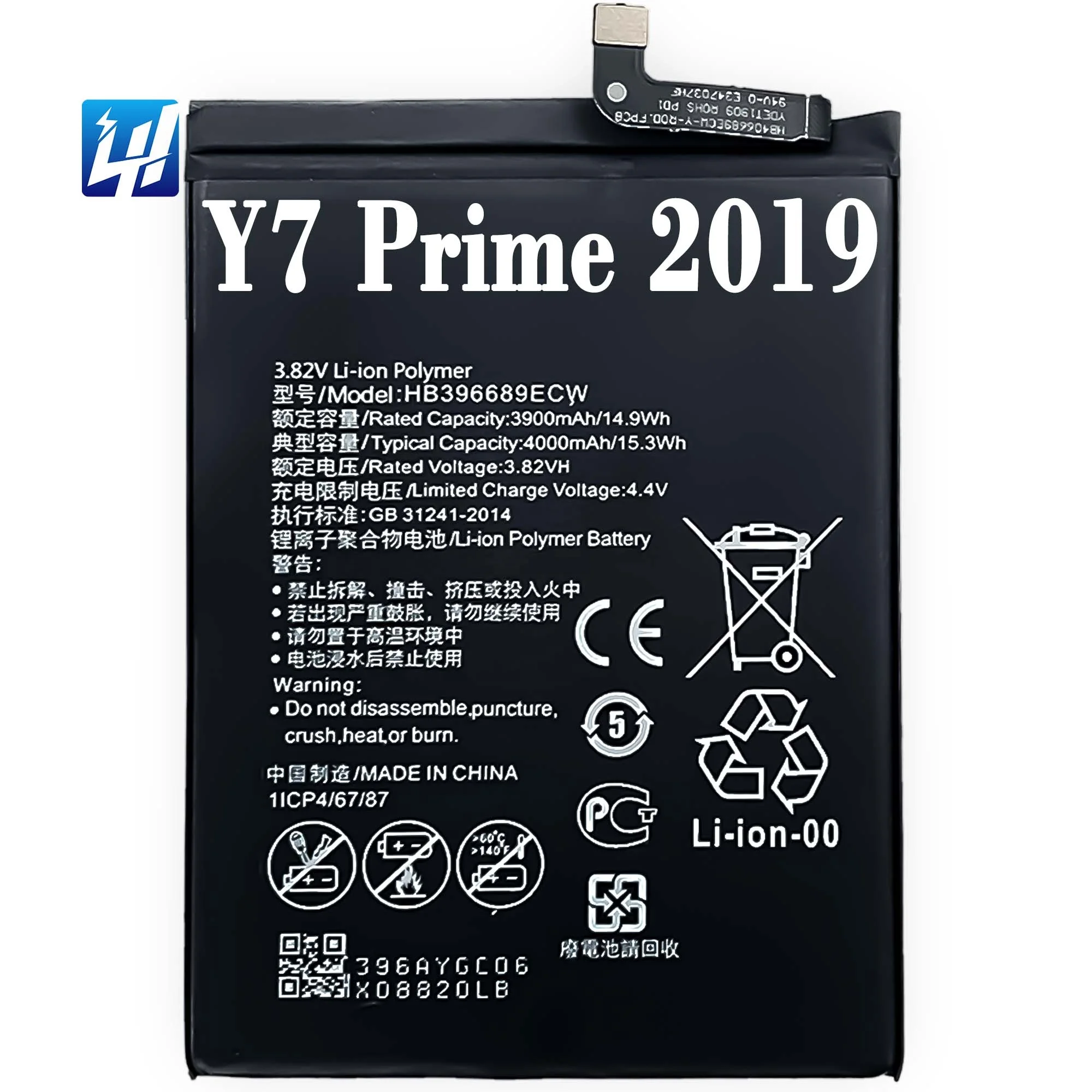 

Y7 Prime 2019 Enjoy 8 Plus Y9 2018 battery HB396689ECW cell phone battery for Huawei Mate 9