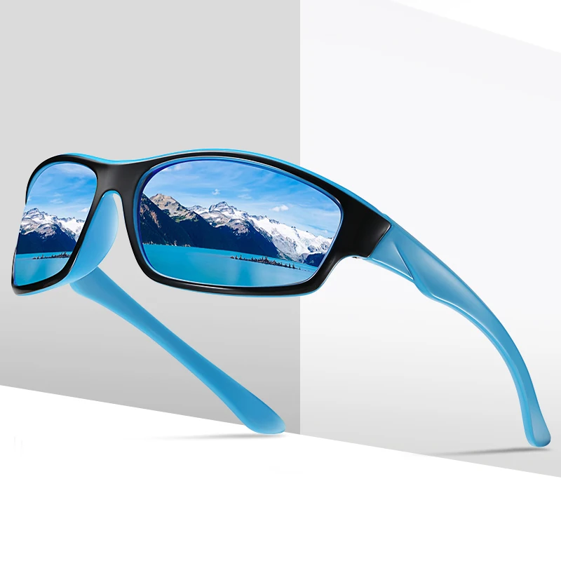 

TR90 Polarized Sunglasses Multi colored Sports Sun Glasses gafa de sol TAC Sun Shades Outdoor Custom Logo