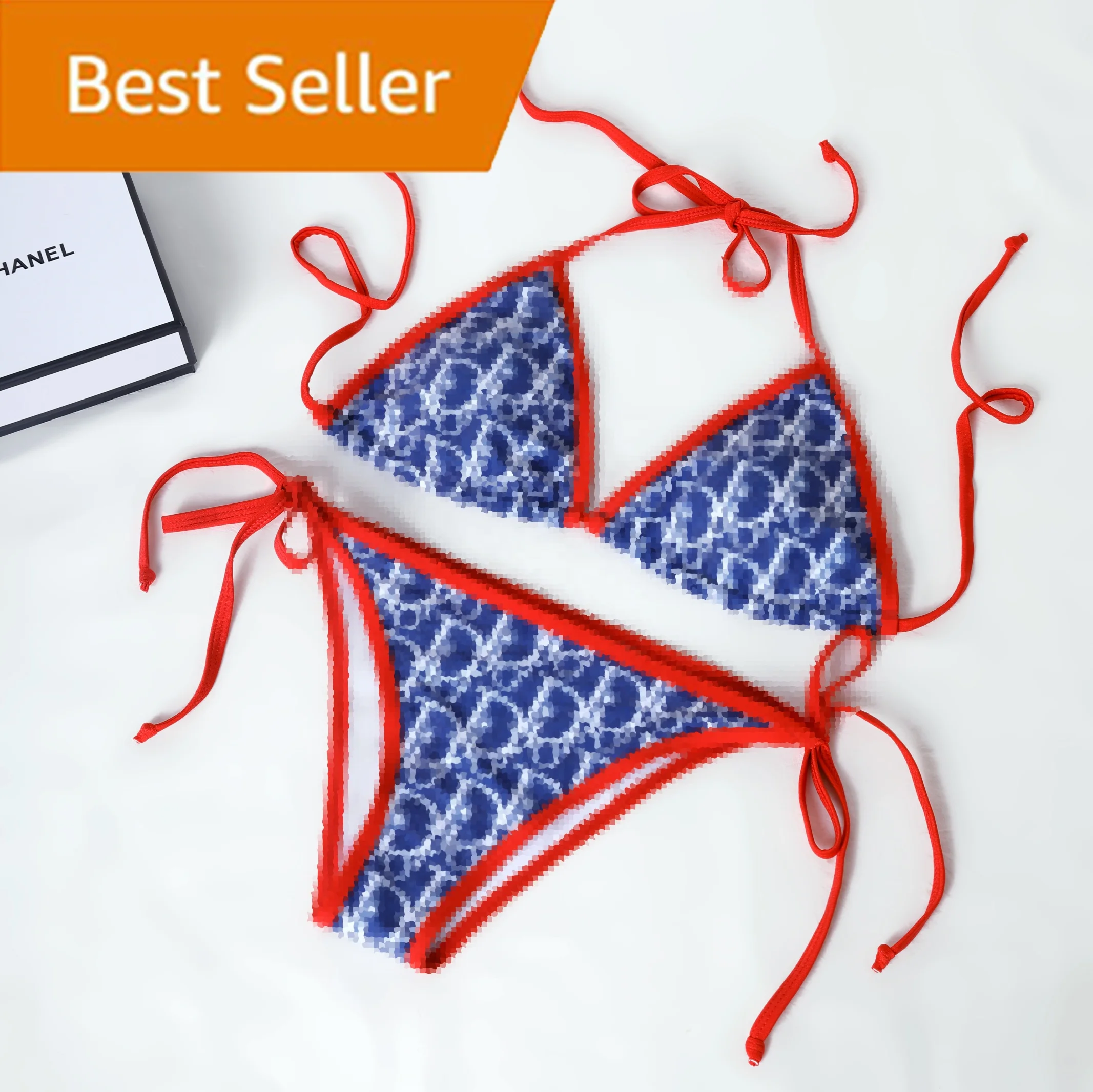 

2021 wholesale custom logo summer bikini sexy high waisted two piece bathingsuit beachwear women swimsuit sets