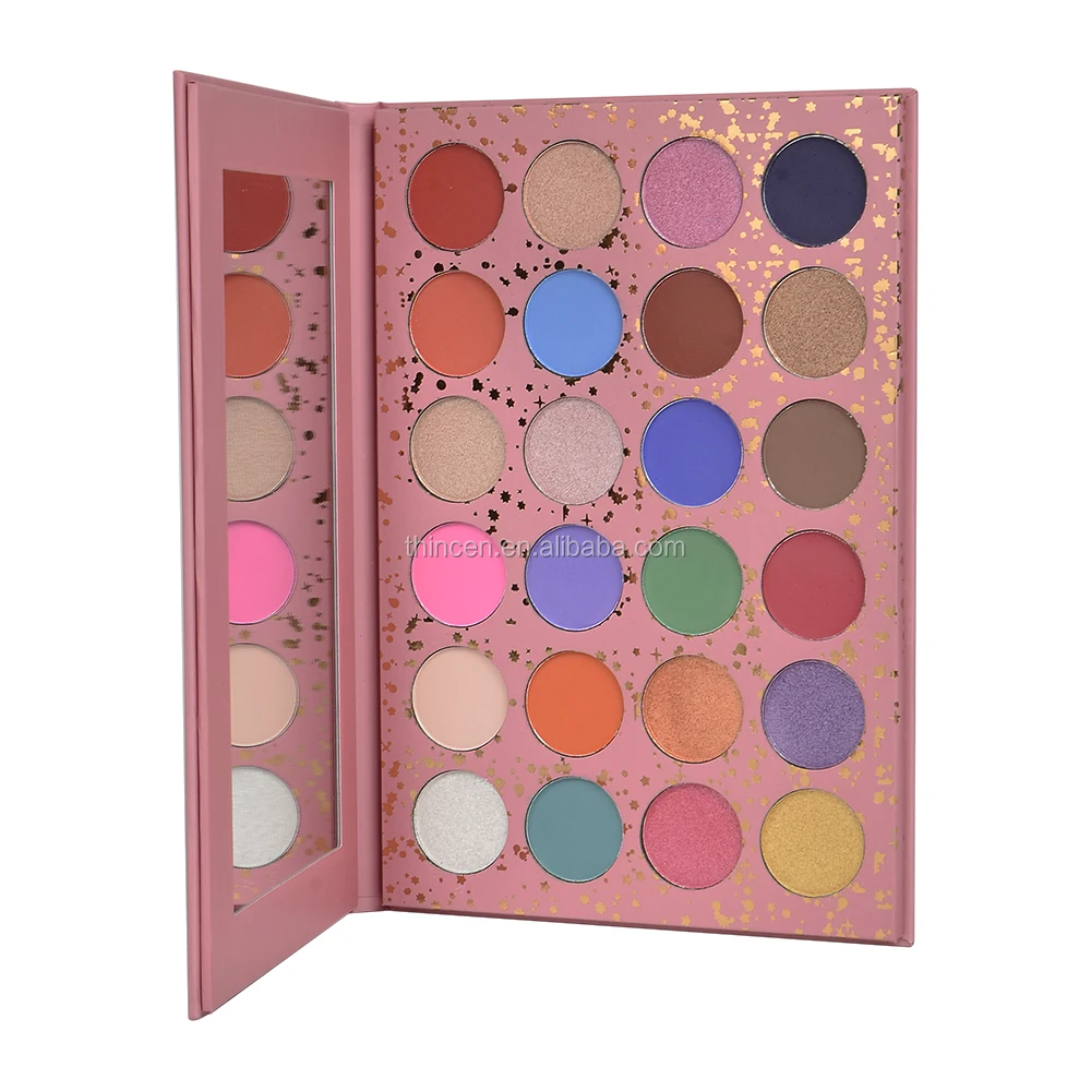 24 Color Eye Makeup High Pigment Eyeshadow Palette Private Label