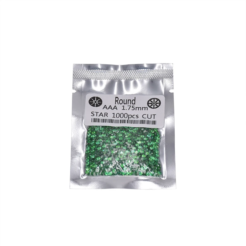 

Thriving Gems Wholesale High Quality CZ Stone Round Green Cubic Zirconia Emerald Price