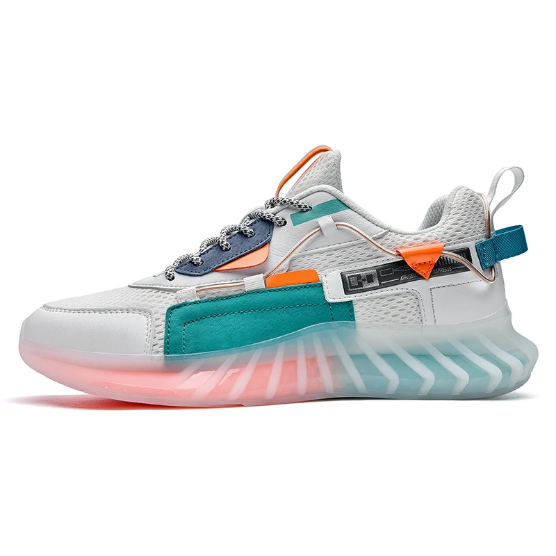 

Spring and summer sports leisure shoes shockproof wear-resistant running shoes