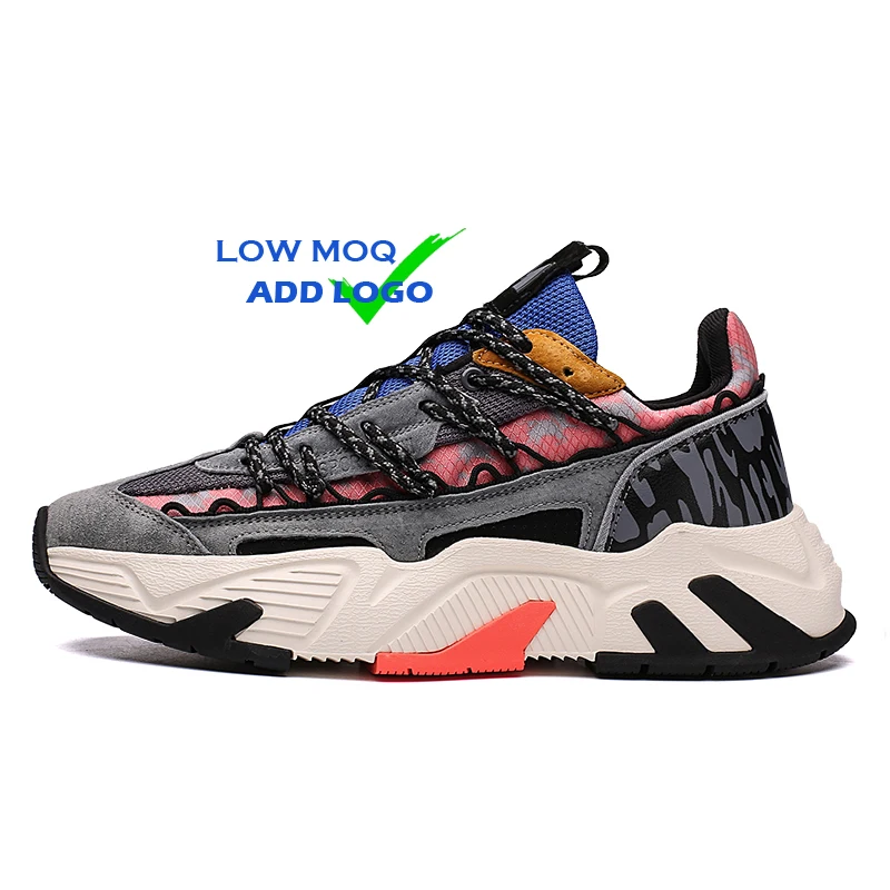 

2021 wholesale designer high quality fashion men's casual walking style shoes logo custom sneakers supplier for men