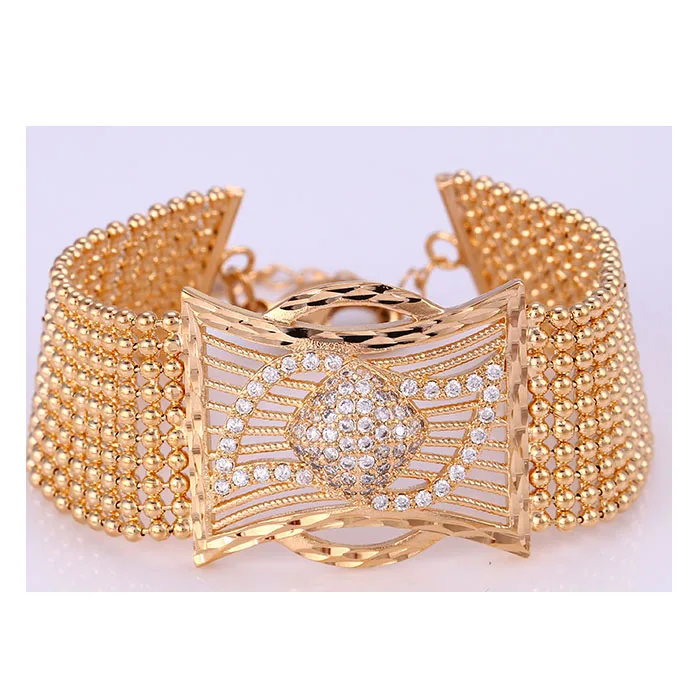 

72164 Xuping Fashion Woman Bracelet with Gold Plated, White