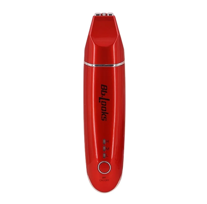 

Home Use EMS Cosmetic Instrument Face RF Micron-needle Radio Frequency Face Lift Machine Beauty Equipment, Red