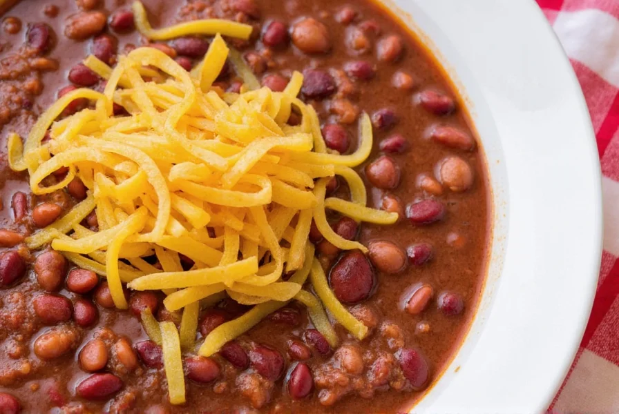 Vegetarian black bean and corn chili