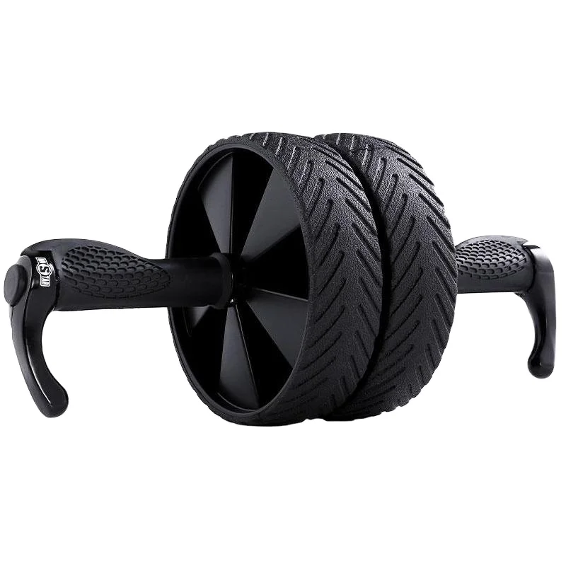 

Durable material custom wheel roller for body building, Black