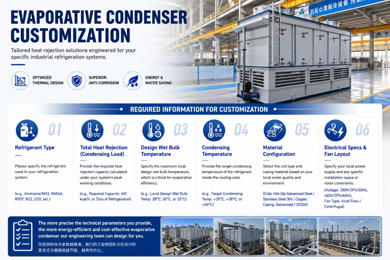 Evaporative Condenser, 380 V, 16400W - detail 8