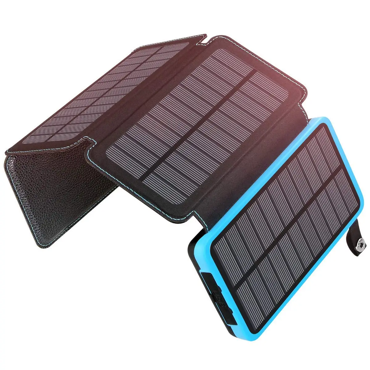 

Folding solar power bank 10000mah 10000 mah solar panel power bank solar powerbank