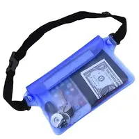 

Swimming Waterproof Pouches Dry Bags with Adjustable Waist Strap