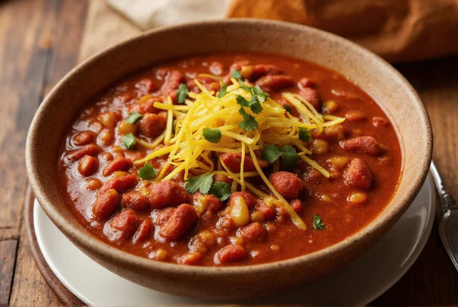 Authentic Cowboy Chili: Meat-Heavy Recipe Without Beans