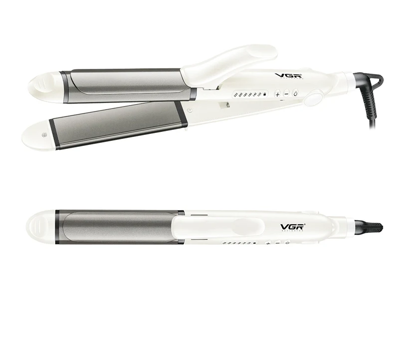 

VGR 2 in 1 hair straightener curler high quality magic hair curlers rollers lady merry hair straightener, Customized