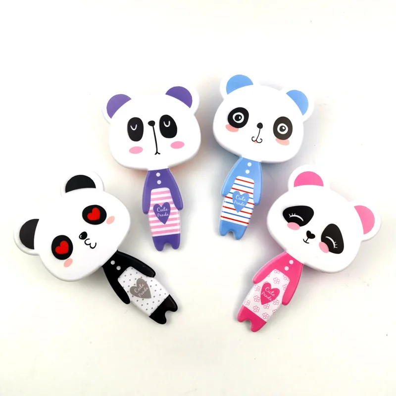 

Cartoon panda animal shape hairbrush children Cartoon hair comb for kid