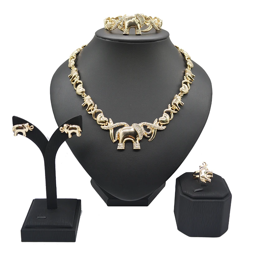 

XOXO new gold plated 18K color Xiaoxiang women's jewelry set