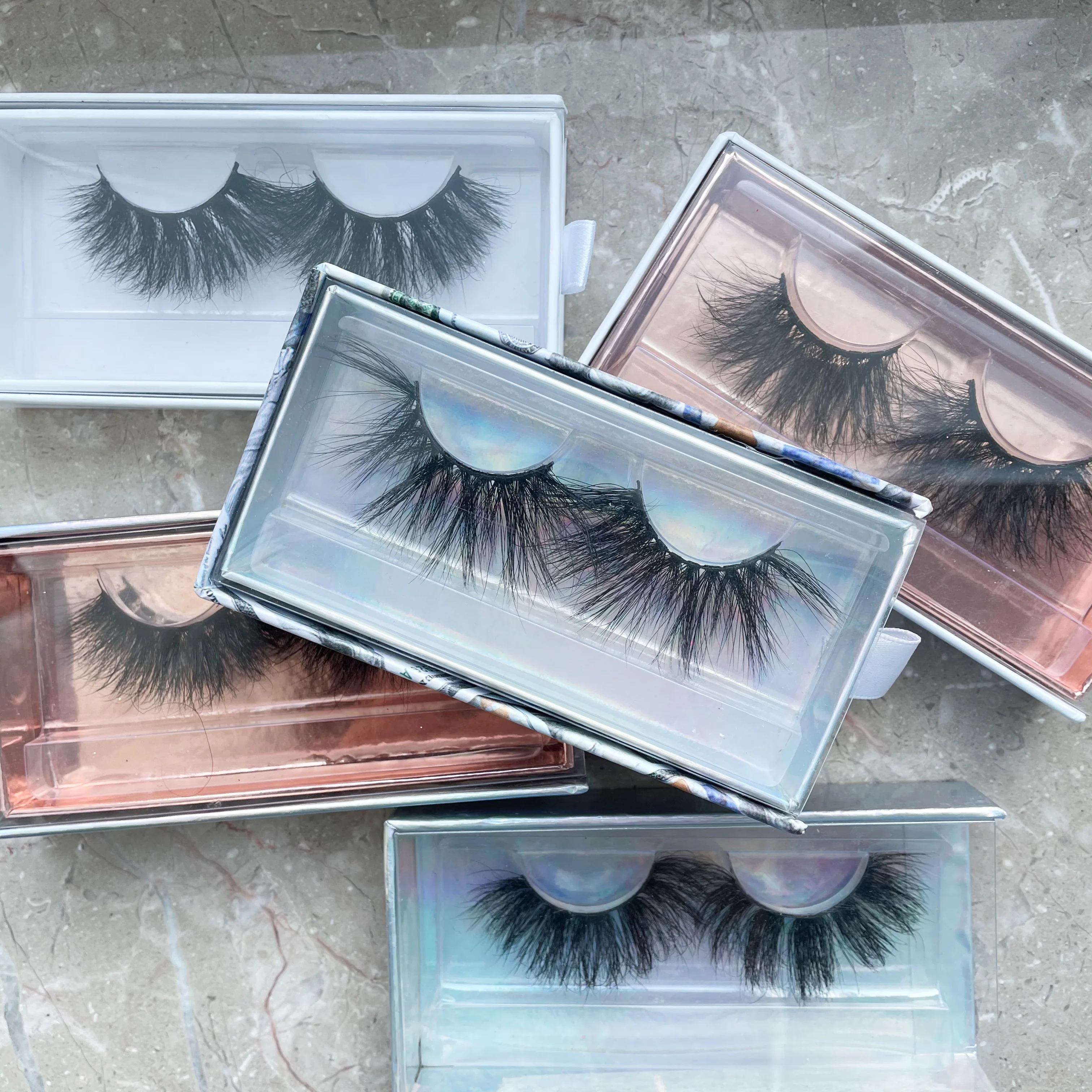 

Long Dramatic Thick False LashHandmade Extensions Beauty 22-25mm Crisscross Eyelash