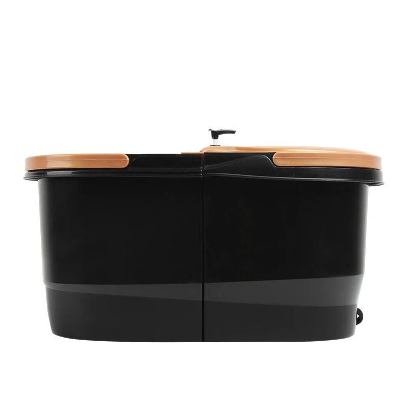 Splitable Design 360 Degree Rotating Cleaning Easy Life Spin Magic Stainless Steel Rotating Bucket Mop