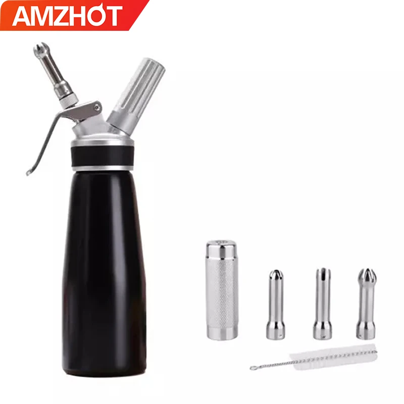 

103-0004 New Style Functional Eco-Friendly Aluminium Whipped Cream Chargers Dispenser Whipper For Cream Maker Dessert Tools