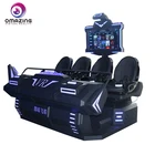 4 シーターvr電気 6dofモーションプラットフォーム仮想現実シミュレーションrealidadため仮想セントロコマーシャル