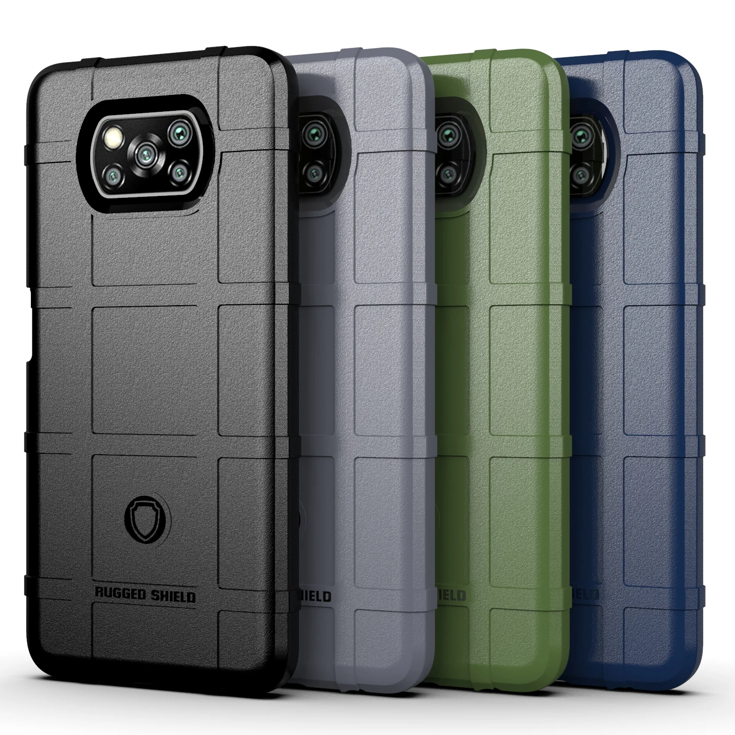 

shockproof tpu mobile phone case for Xiaomi Poco X3 NFC back covers, 4 colors