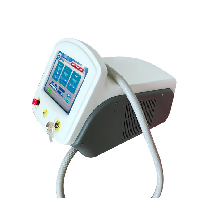 

permanent face body hair removal 808nm diode laser machine, Grey