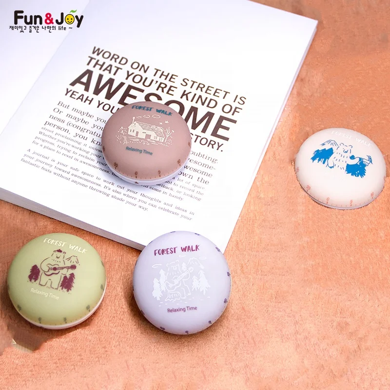 
Student Manage Time Kitchen Alarm Clock Cute Design 60 Minutes Kitchen Mechanical Countdown Timer 