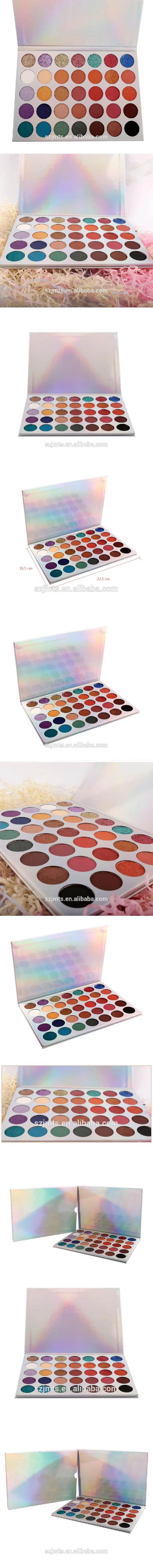 35 color eyeshadow palette matte glitter eyeshadow