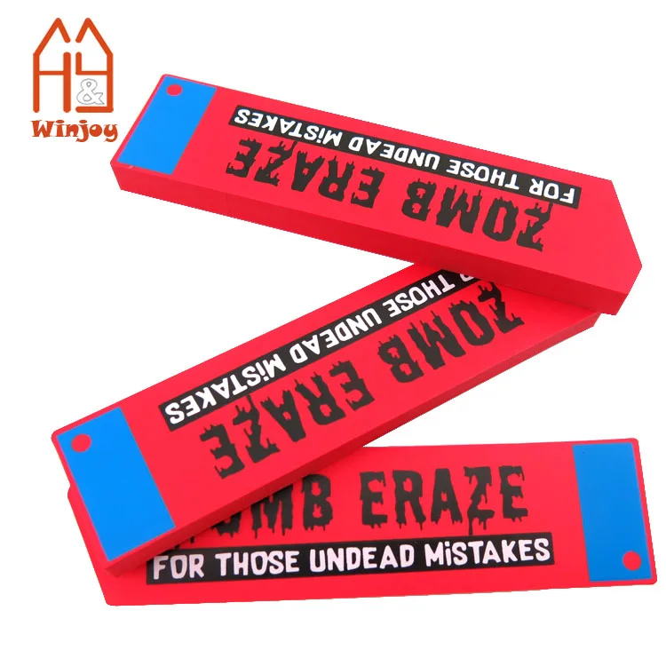 Custom Big Mistake Eraser For Promotion,Advertising And Gift Pencil
