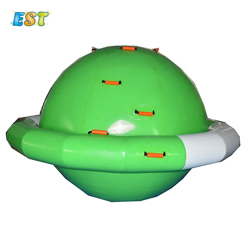 

Summer water toy towable tube boat inflatable Saturn boat/ UFO boat/ inflatable disco boat for sale, As the picture
