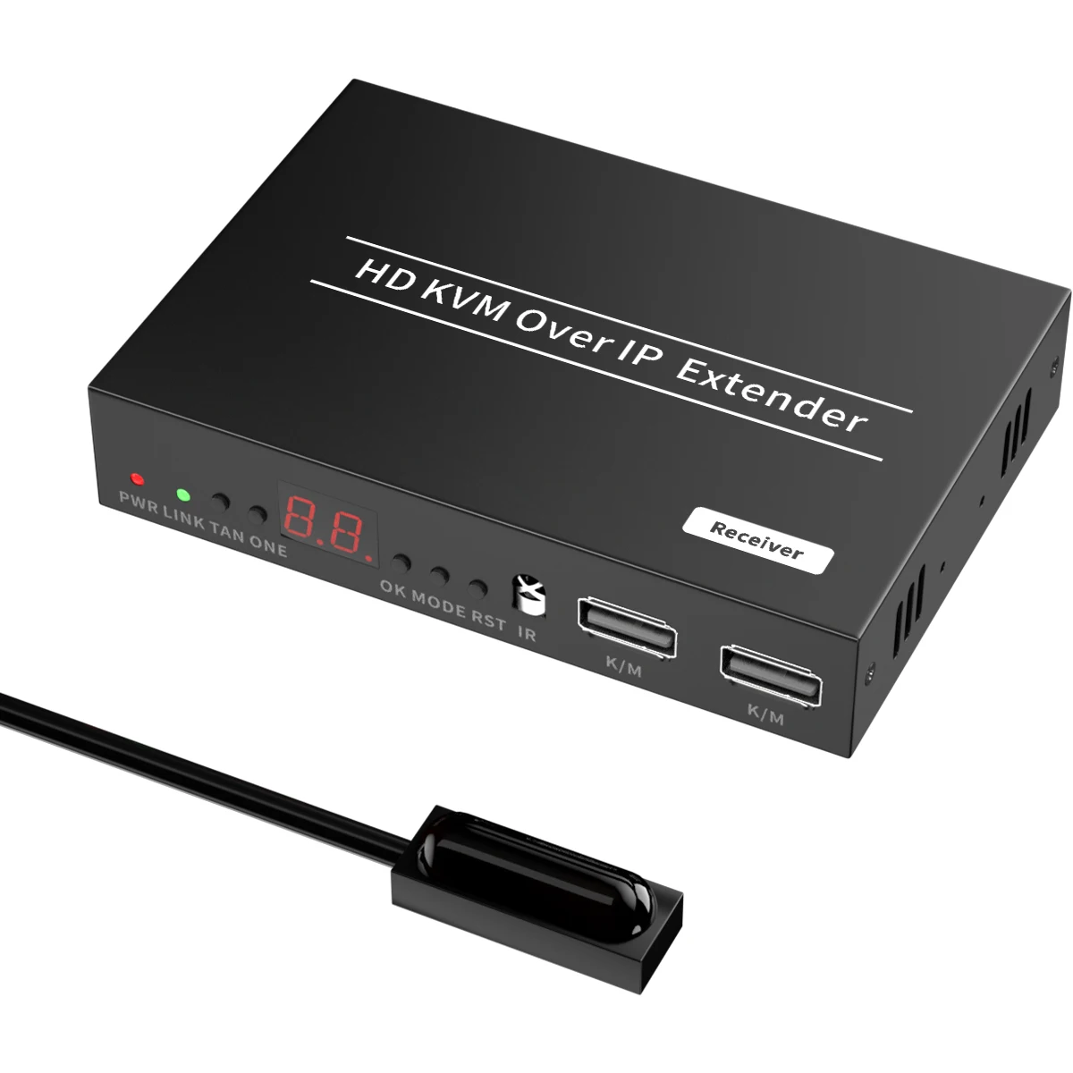 

HDMI Over IP KVM Extender 120m 150mh.264 4k 1080P HDMI RS232 Extender IR POE HDMI Transmitter