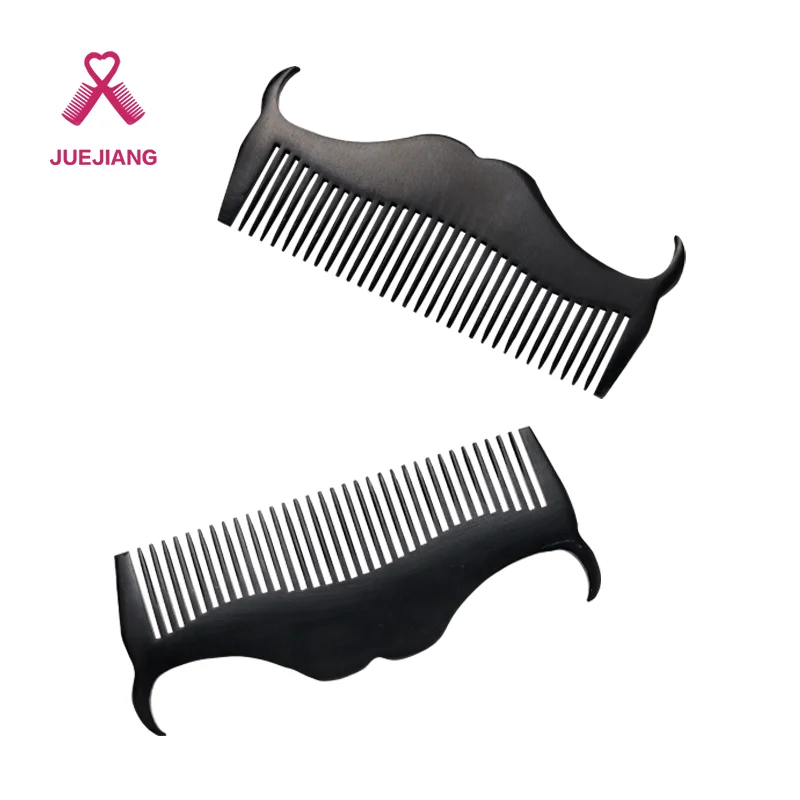 

Super Custom Logo Anti Static Wood Man Beard Comb Hair Comb Stylish For Home Barber Use, Black /amber