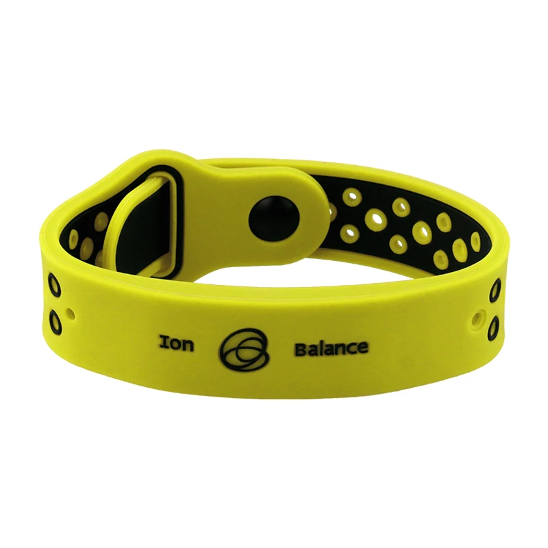 

P143 OEM color fashion sport waterproof ion balance magnets wristband silicone wrist band power bracelet men