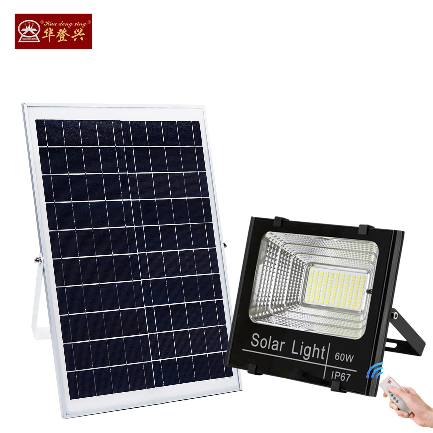 

Wholesale household remote control aluminum shell reflectores led 100W 200W 300W Solar Flood lights OUTDOOR LIGHT