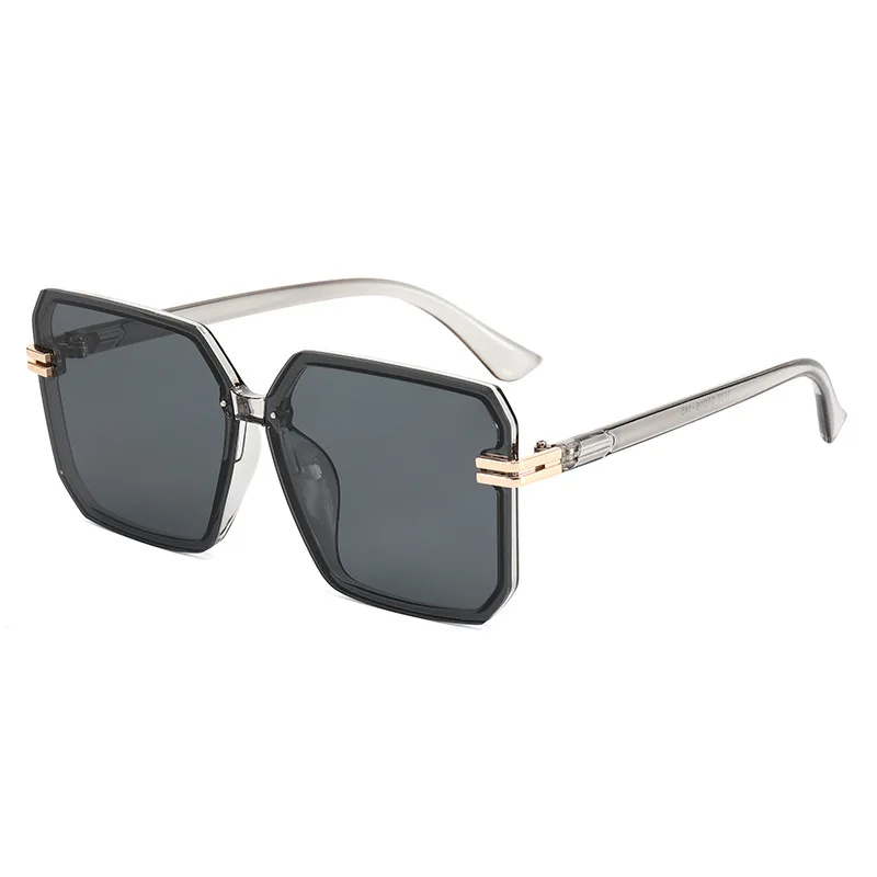 

2021 new European and American INS big frame sunglasses personality retro street shot sunglasses